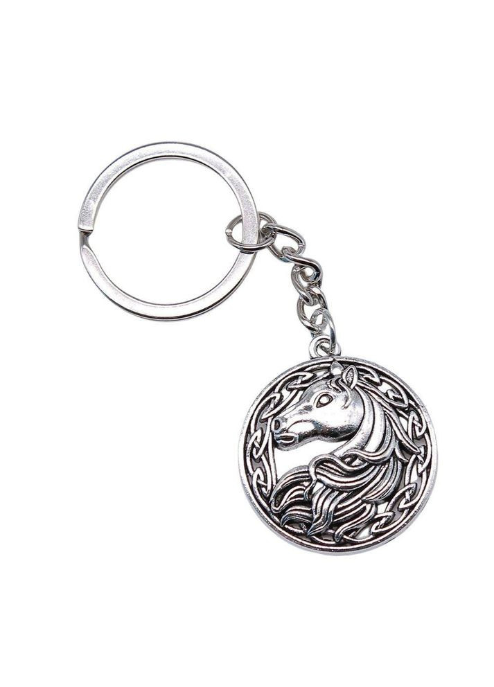 Металлический брелок «Конь благородства» - символ 2026 года, оград, который приносит успех и вдохновение на новые свершения No Brand (371556374)