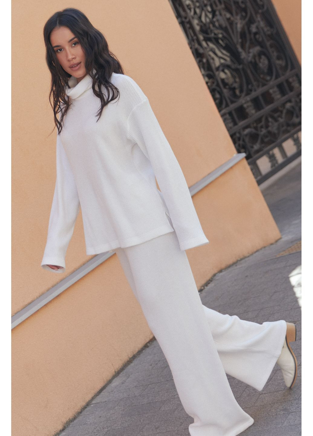Костюм жіночий вільний трикотажний італійська в’язка демісезонний Seventeen (362315710)