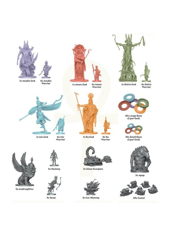 Настольная игра Анкх: Боги Египта (Ankh: Gods of Egypt) (рус) () WoodCat ANK001 (370762549)