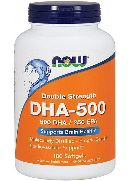 Капсули DHA-500/250 EPA 180шт (872717-26341306) Now Foods (368652246)