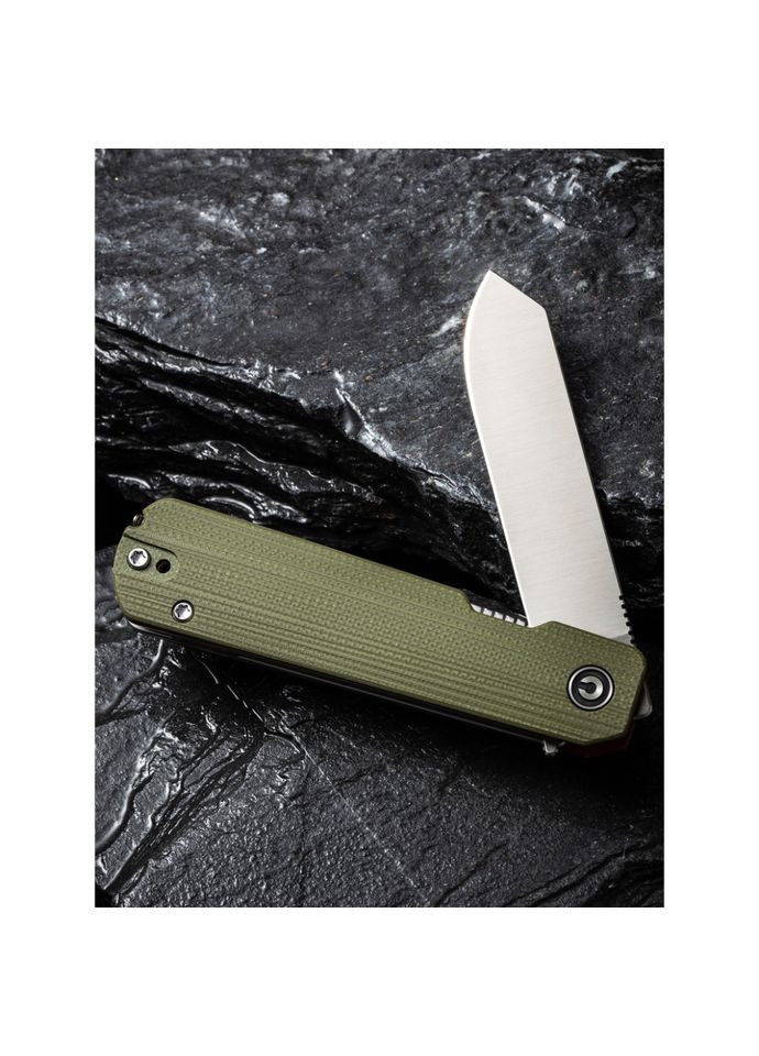 Ніж складаний Sendy Milled Green/Red C21004B-1 Civivi (353504359)