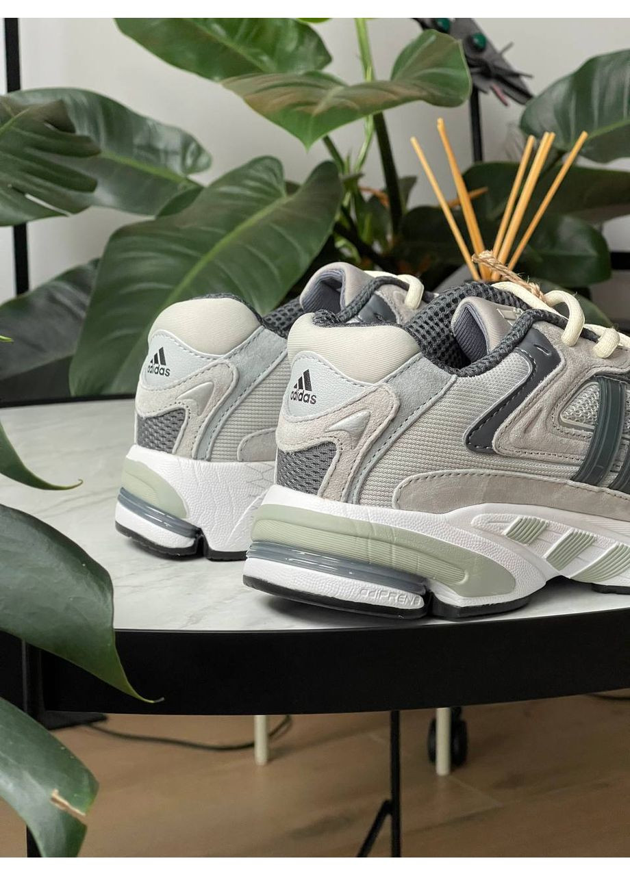 Сірі Осінні кросівки чоловічі adidas response cl grey white | адідас респонс сірі No Brand