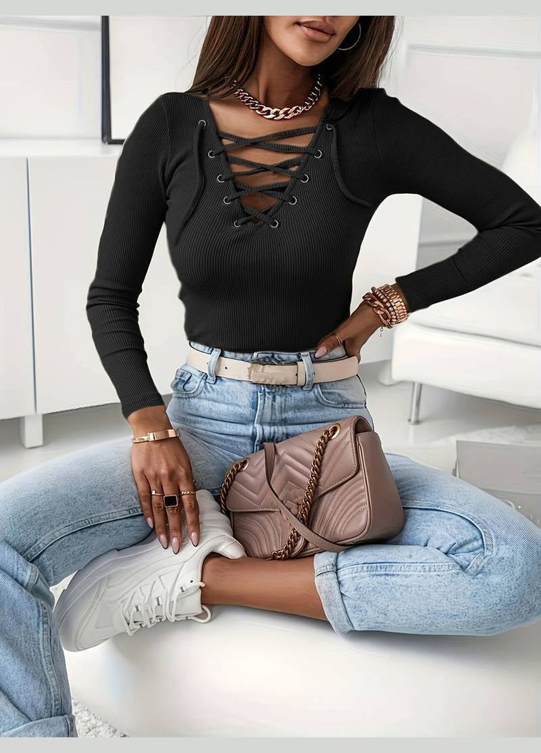 Кофтинка зі шнуровкою Stylish Touch (314936136)