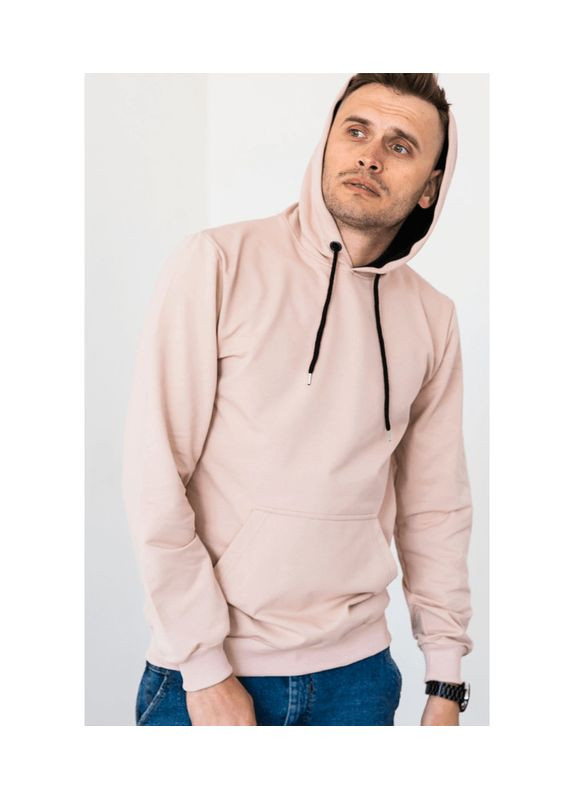 Базове однотоне чоловіче худі Hector (306614837)