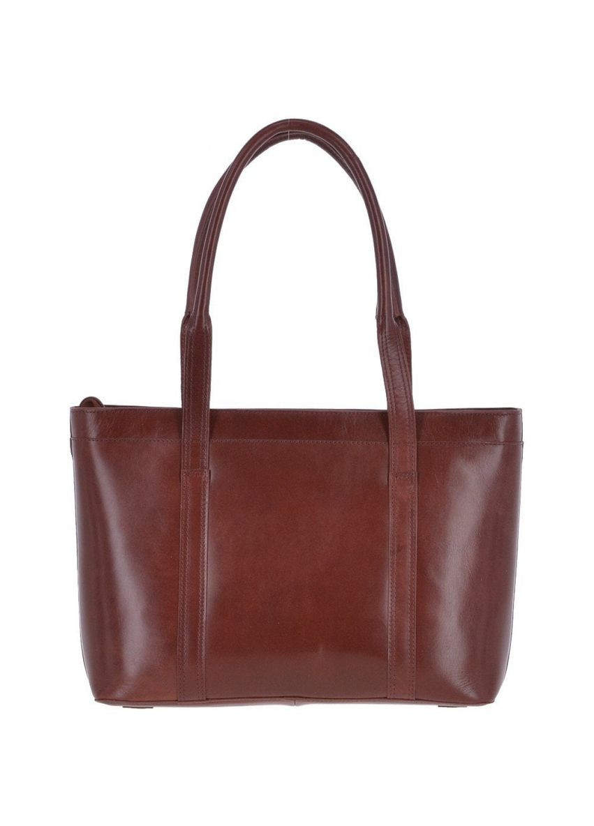 Каштановая женская сумка из натуральной кожи V23 Chestnut Ashwood (303832033)