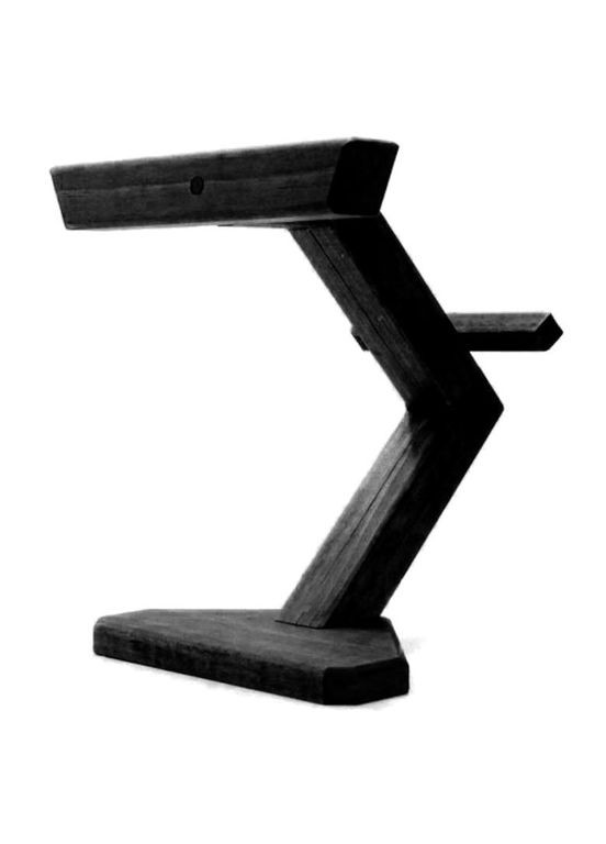 Стійка для навушників з дерева Кулман венге (НУП-004112) No Brand (328415107)