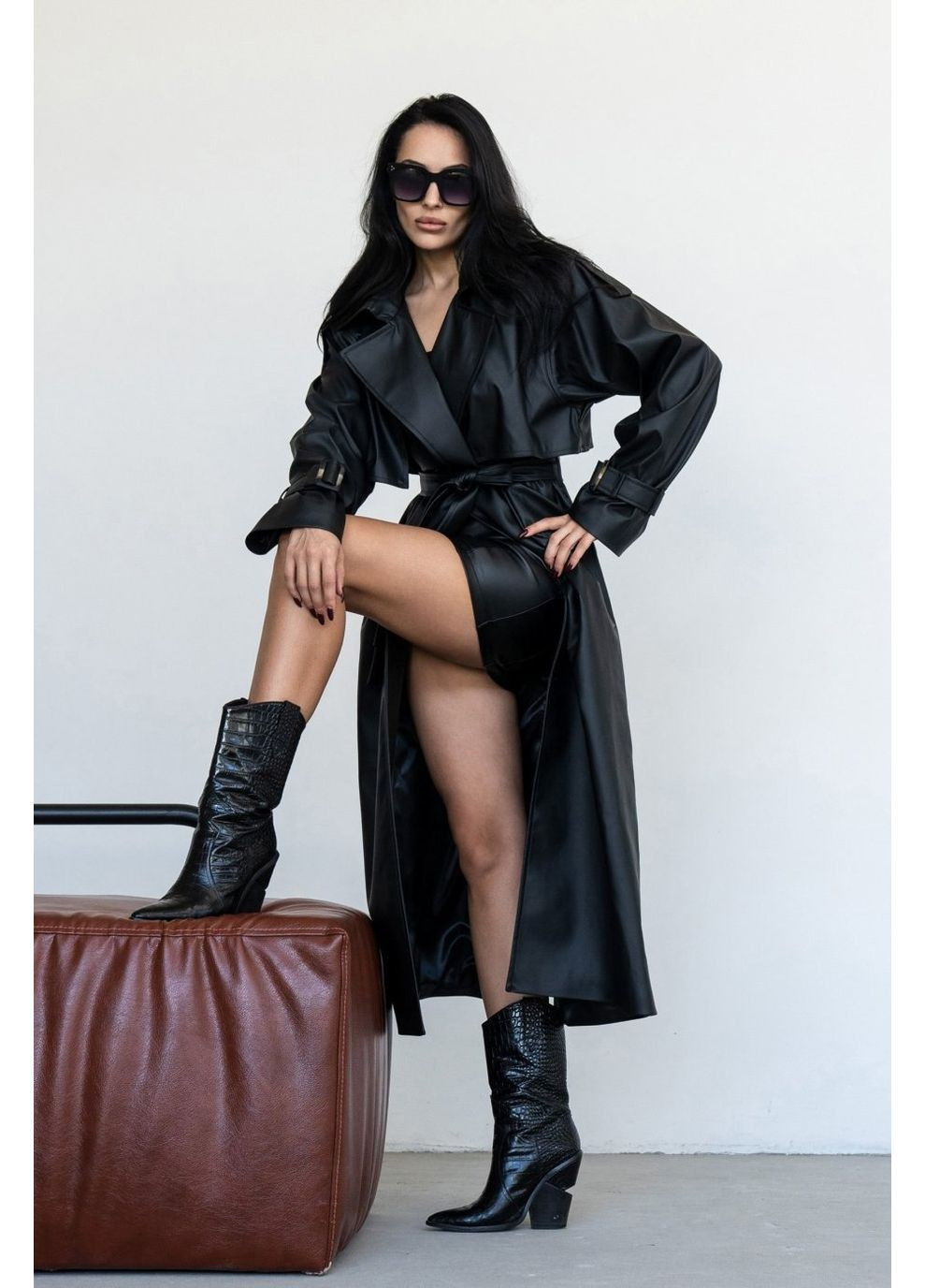 Тренч, колір Чорний Tales демісезон (367831632)