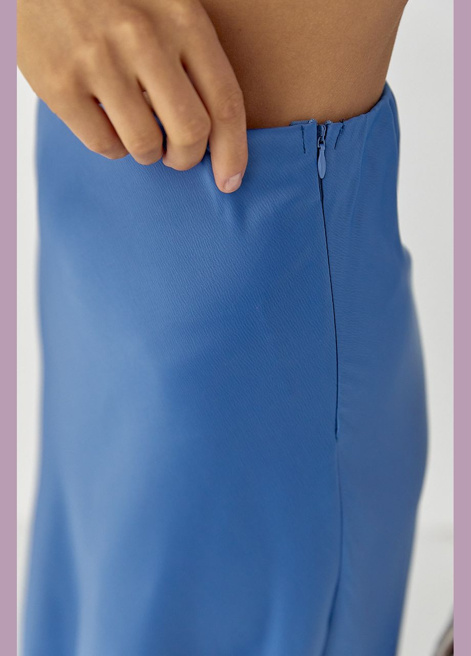 Атласна довга однотонна спідниця Lurex (326065773)