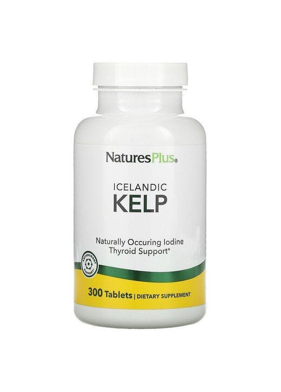 Ламінарія Kelp 300 таб Nature's Plus (357342522)