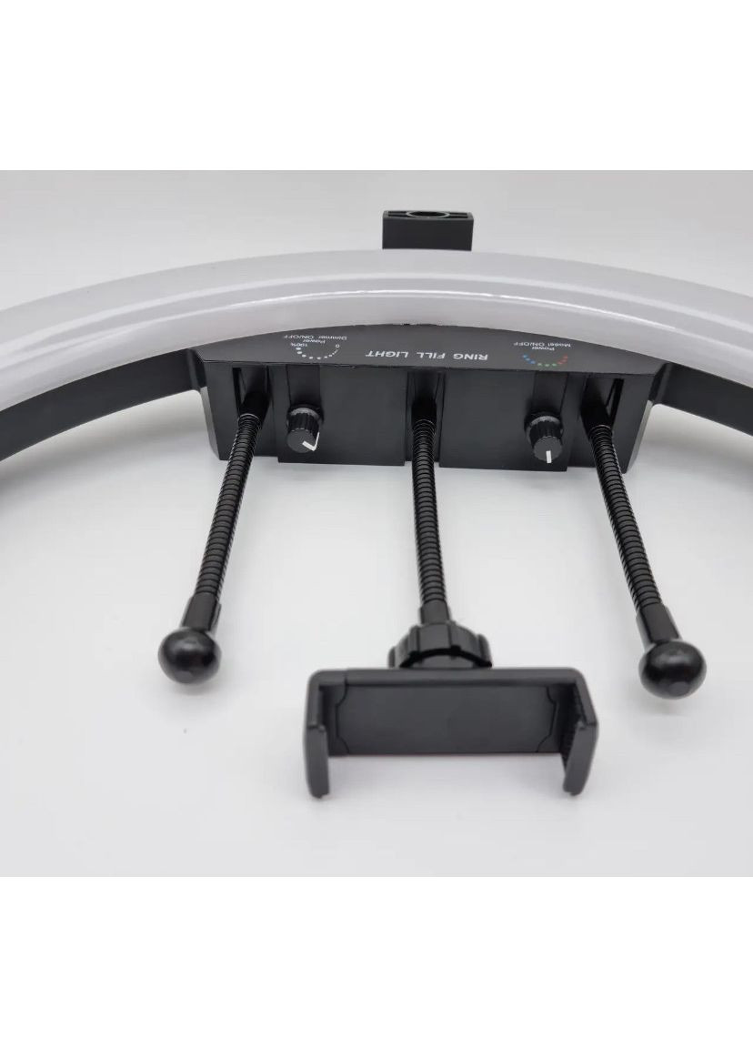 Светодиодная кольцевая лампа RGB MJ 18 см для фото с держателем для телефона No Brand (315633147)