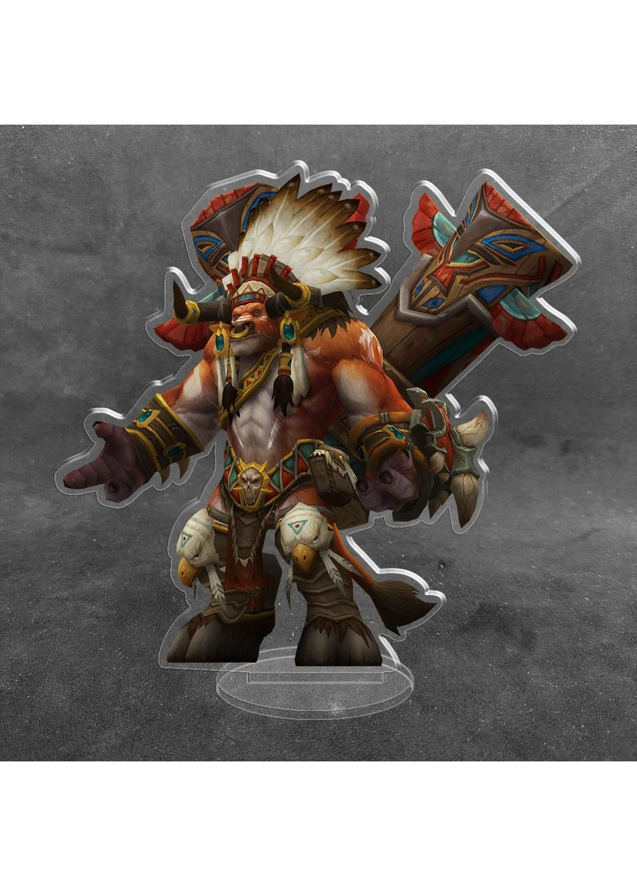 Акрилова колекційна фігурка World of Warcraft Таурен Бейн Криваве Копито 15 см No Brand (339619387)