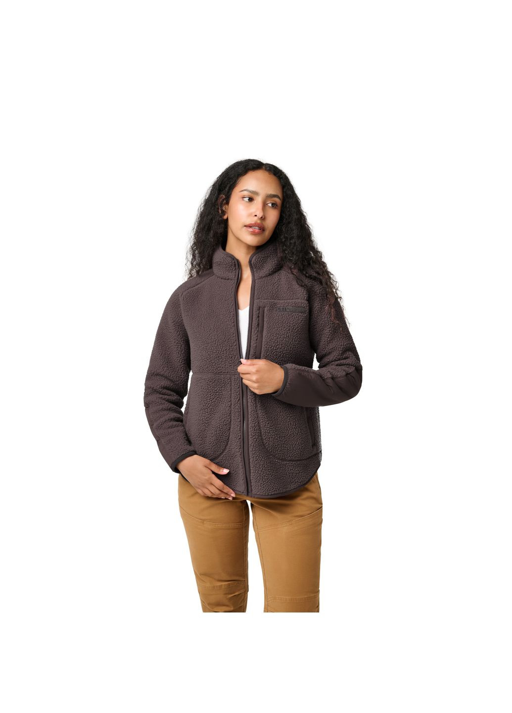 Куртка жіноча флісова Women's HQ Tech Fleece Jacket Raisin 5.11 Tactical (372445383)
