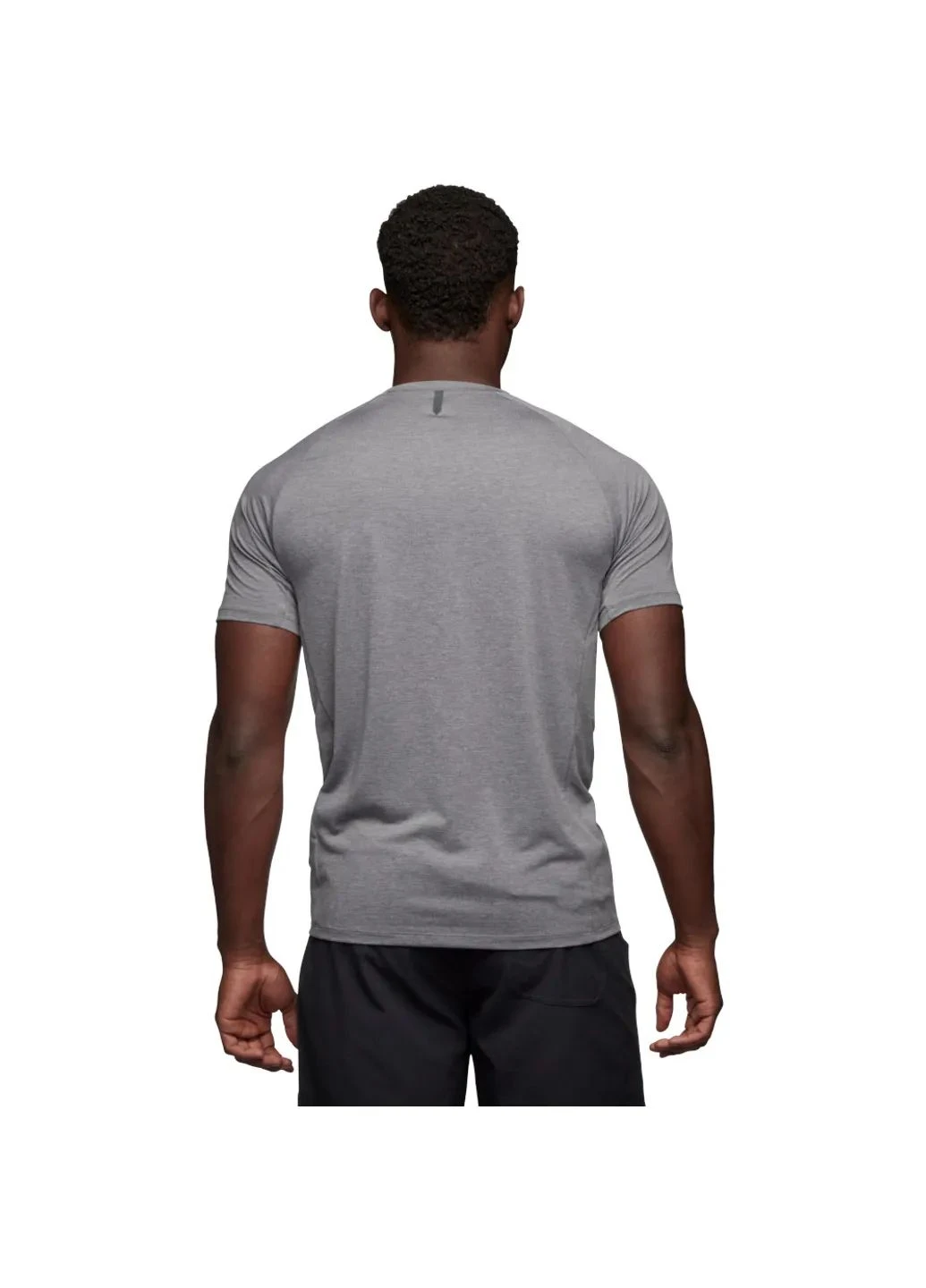 Сіра футболка lightwire ss techtee mns Black Diamond