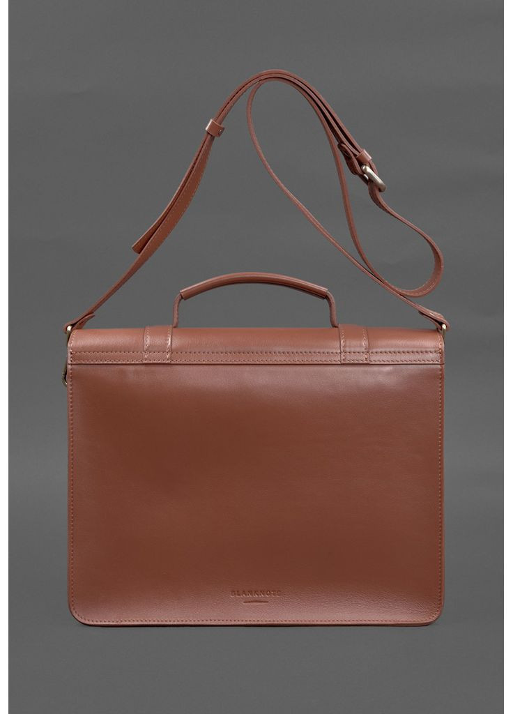 Кожаная сумка-портфель Porte светло-коричневый BlankNote (348359135)