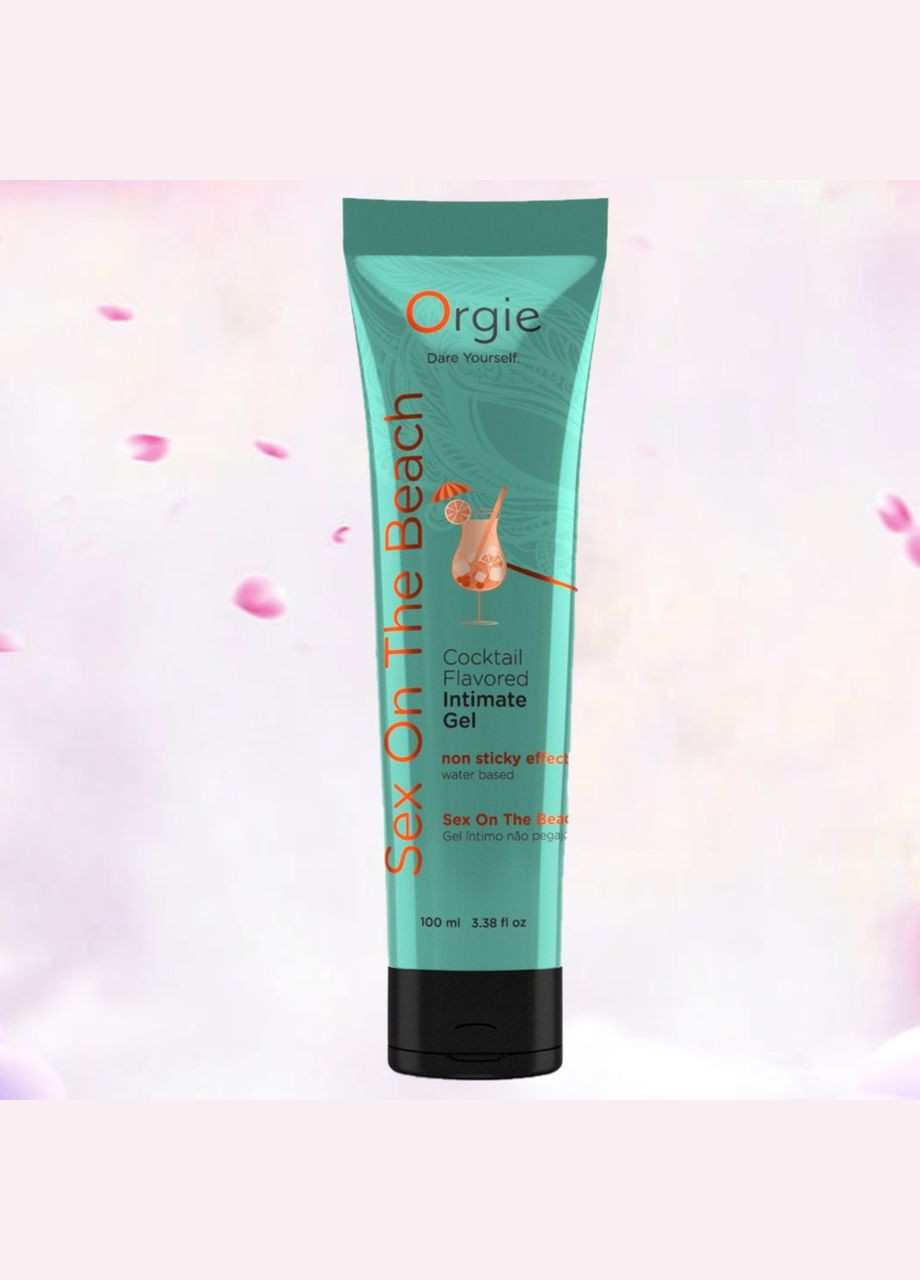 Оральний лубрикант зі смаком коктейлю Секс на пляжі "Lube Tube Cocktail Sex On The Beach" від 100 мл. Orgie (297365420)