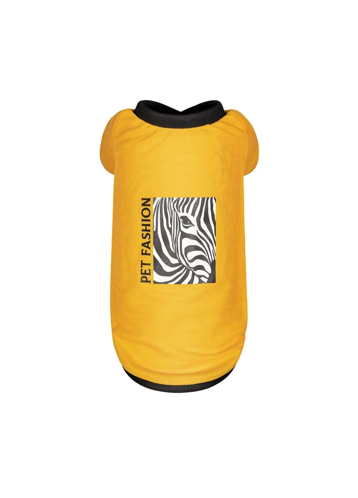 Футболка Jessica для собак хлопок трикотаж желтая Pet Fashion (377872680)