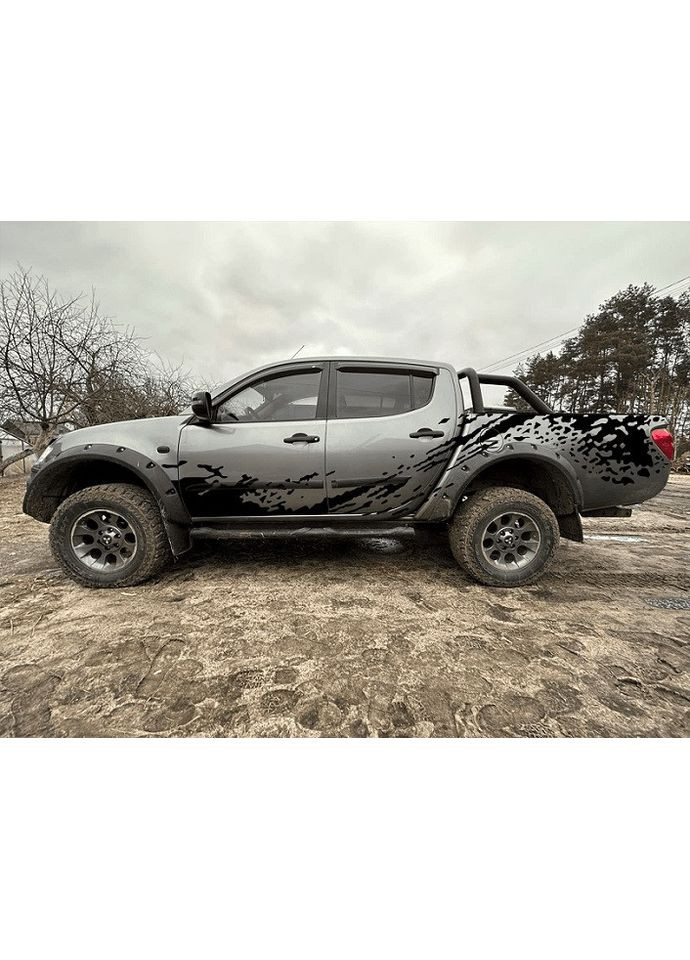 Наклейки смуги 3D TUNING STUDIO Амарок Л200 Раптор 4287х980мм No Brand (362498707)