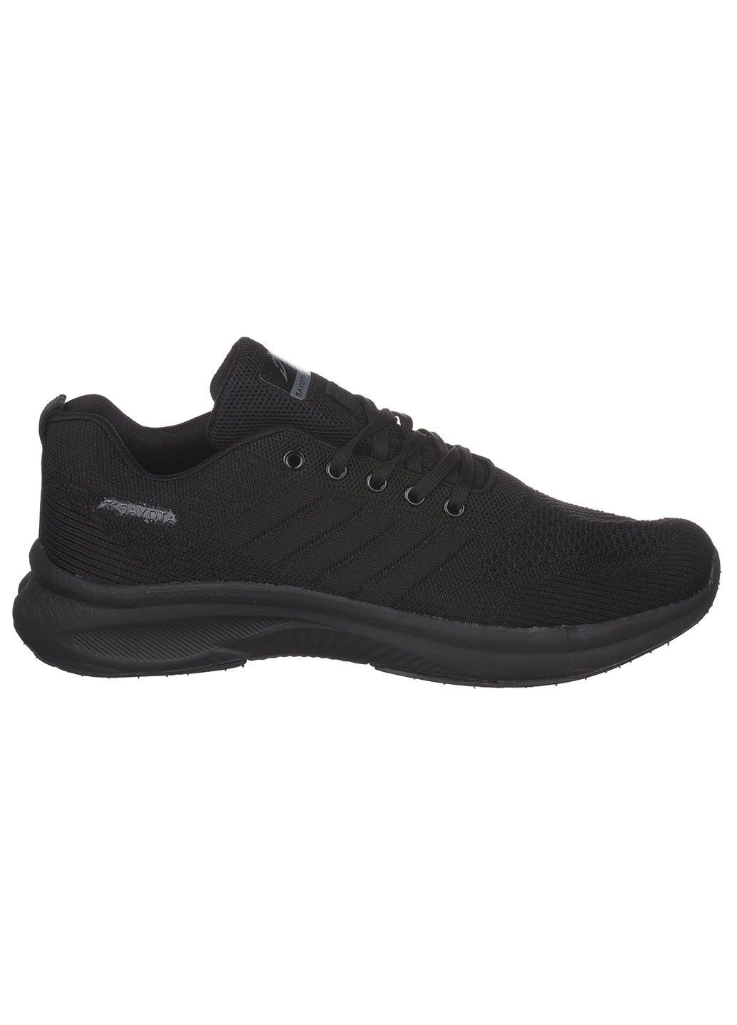Черные демисезонные мужские кроссовки s620-1 Sayota