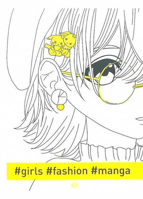Фэшнраскраска #girls#fashion#manga (на английском) Жорж (275104477)