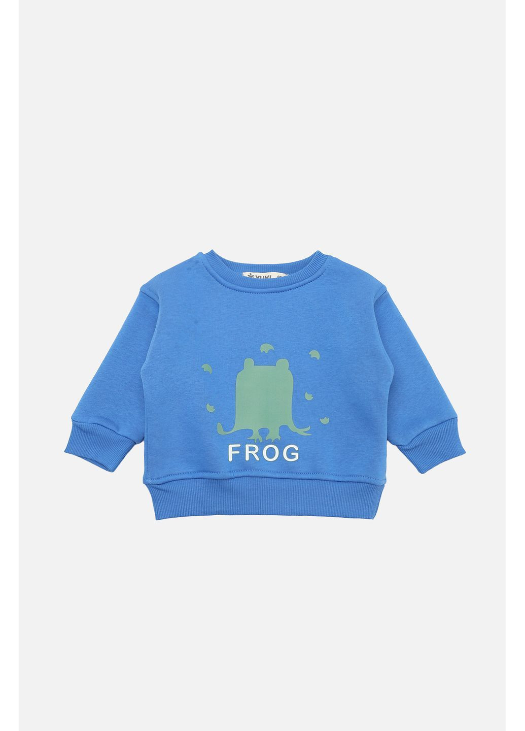 Yuki світшот для хлопчика колір синій cb-00284566 синій футер