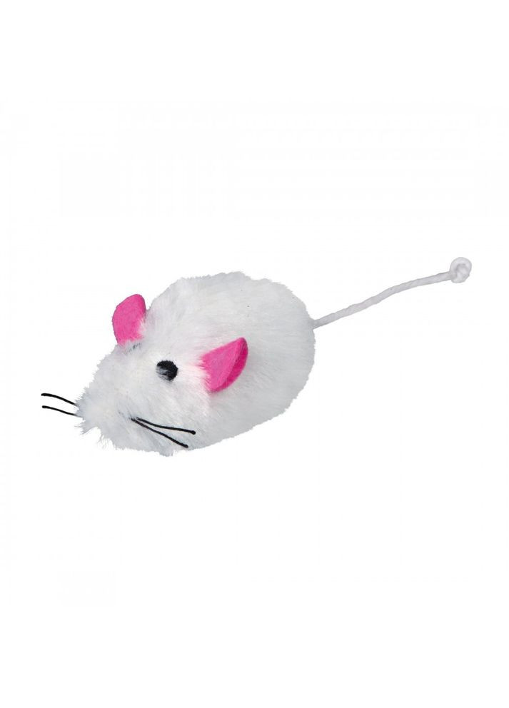 Игрушка для кошек Мышка с пищалкой, плюш, 9 см Trixie (292258265)