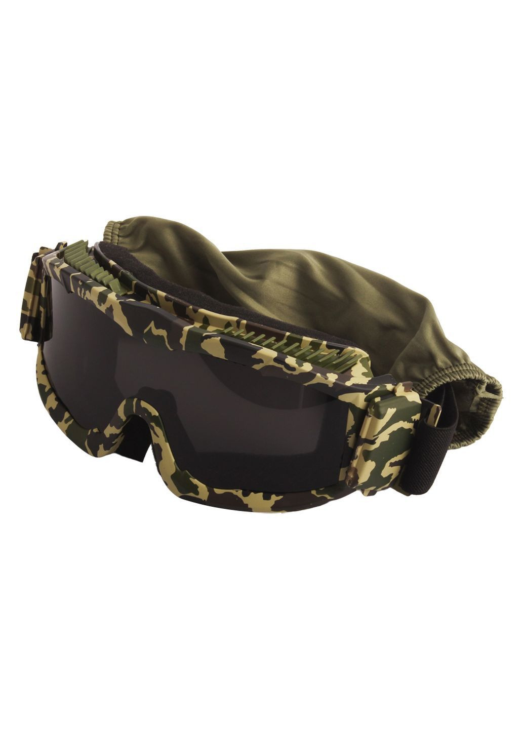 Тактические очки защитная маска с 3 линзами (камуфляж) / Баллистические очки. Толщина линз 3 мл Daisy (280826694)