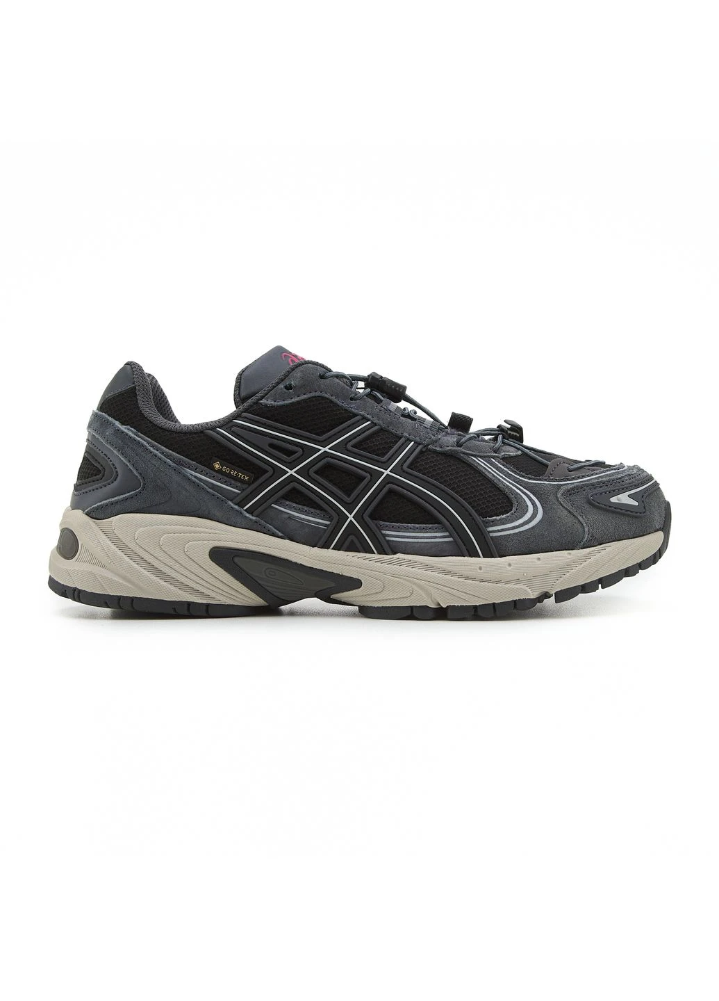 Черные летние кроссовки asics gel-kahana tr v4 grey black gore-tex асикс гель кахано 8 No Brand