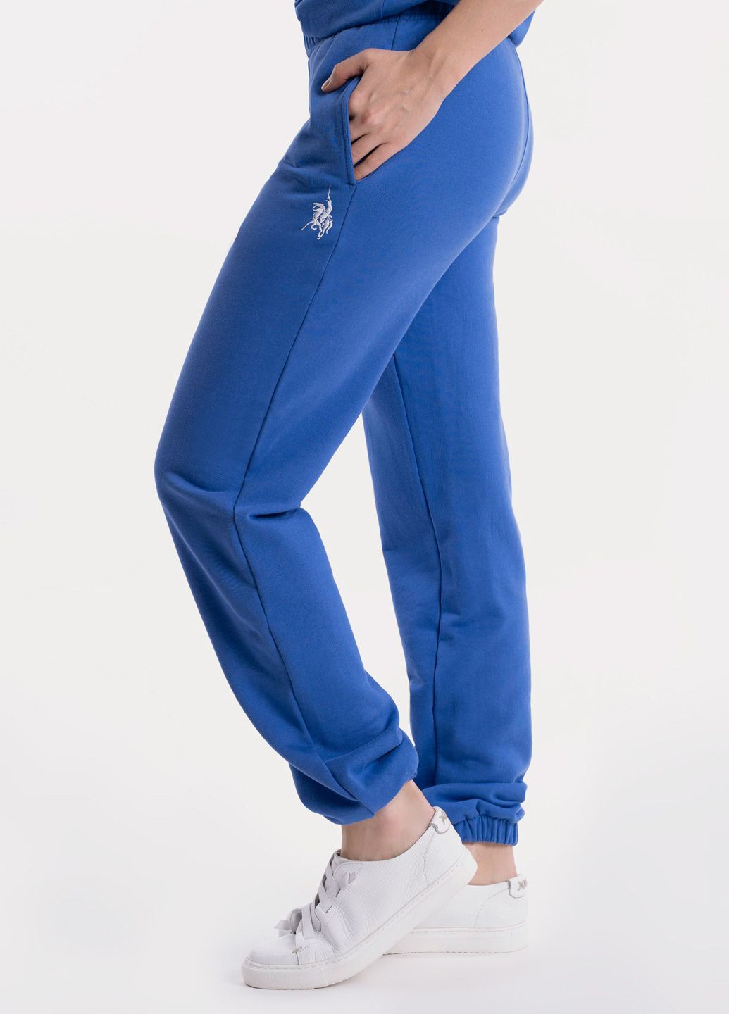 Спортивні штани жіночі Freedom сині Arber sportpants w6 (282841902)