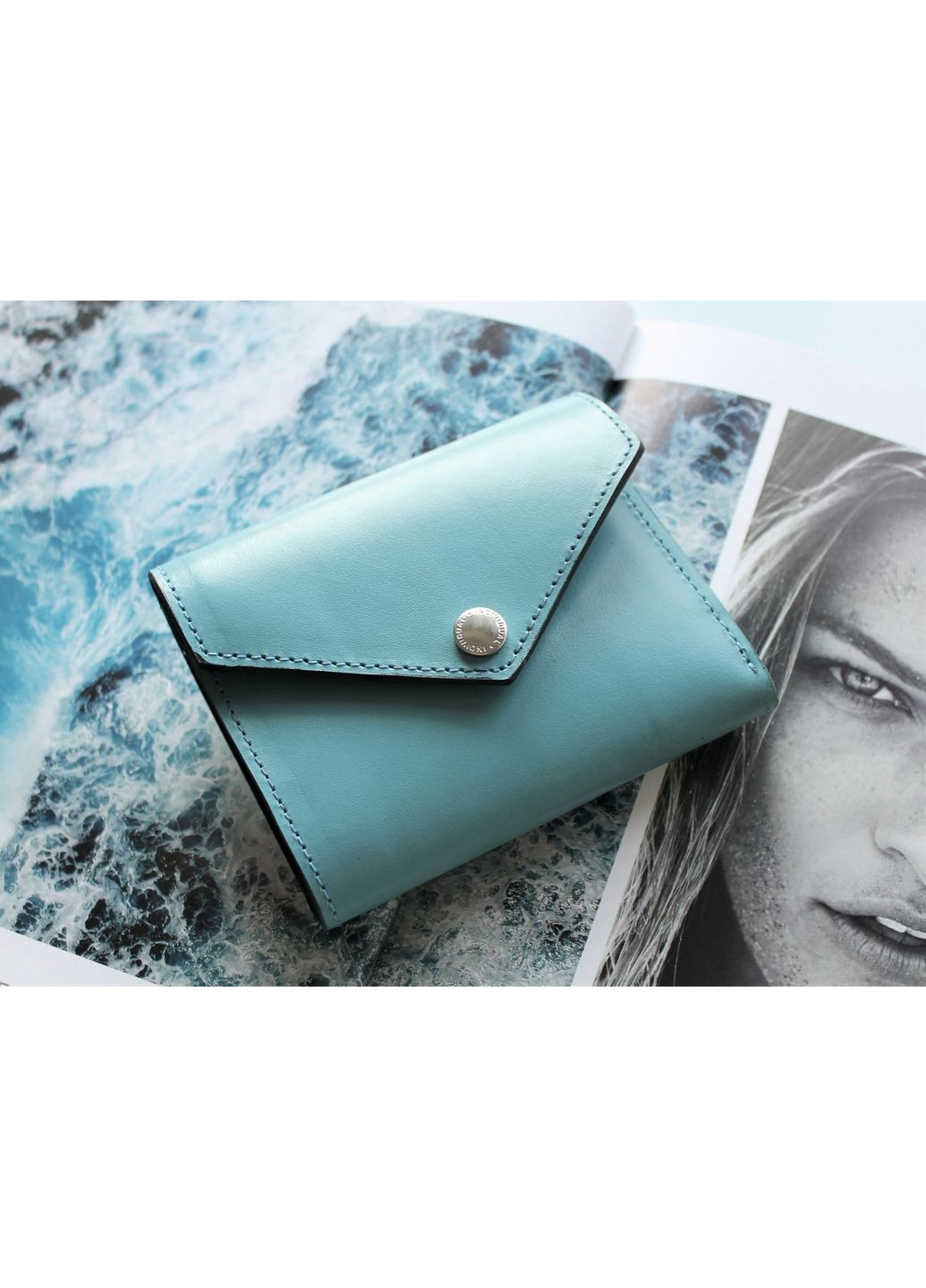 Женский кожаный кошелек 12х10х3 см LeathART (315870738)