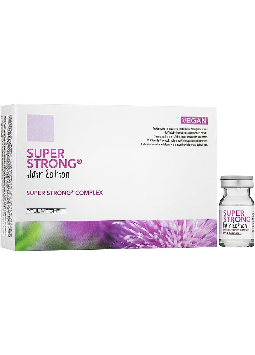 Восстановительные ампулы против ломкости волос Super Strong Hair Lotion 12x6ml (34089-29858) Paul Mitchell (368659262)