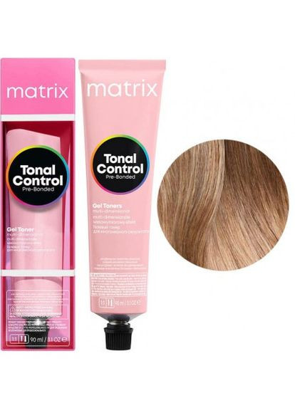 Кислотный тонер краска для волос Tonal Control Pre-Bonded Acidic Gel Toner 9RG (10RG) блондин Matrix (292736068)