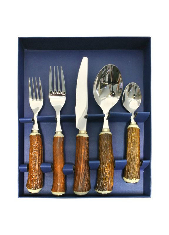 Набор столовых приборов Охотник на одну персону( 5 предметов) No Brand (346286768)