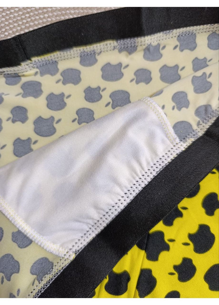 Комплект (2 штуки) мужских трусов-боксеров «Яблочко»,, Боксеры, размеры от XL до 4XL Amigo (369422072)