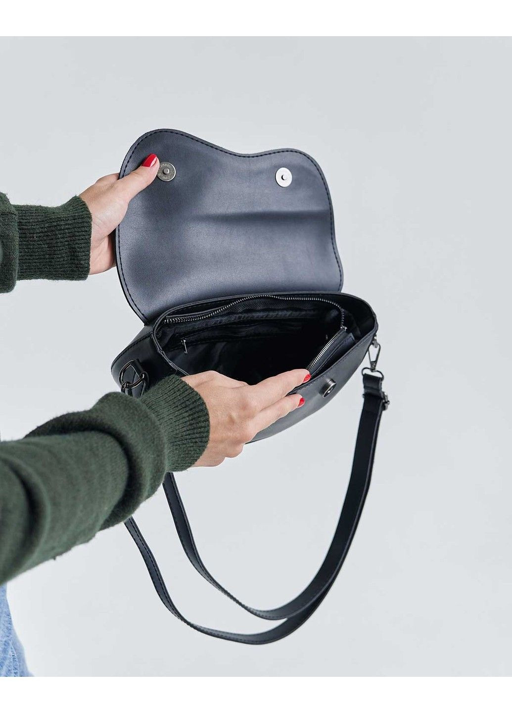 Женская сумка «Джейн» черная WeLassie (315688867)