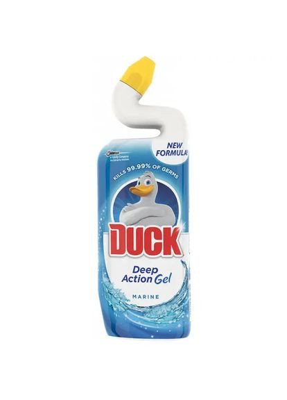 Средство для мытья унитазов Туалетный утенок 5 в 1 Морская свежесть, 900 мл Duck (336330290)