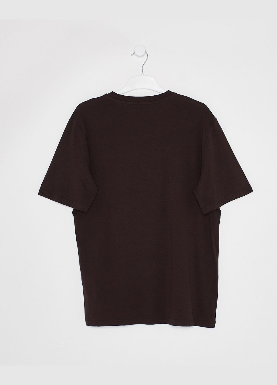 Коричневая футболка basic,коричневый с принтом,jack&jones Jack & Jones