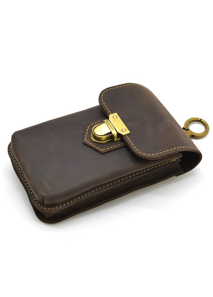 Кожаная сумка чехол на пояс коричневая RC2092-3md TARWA (299258719)