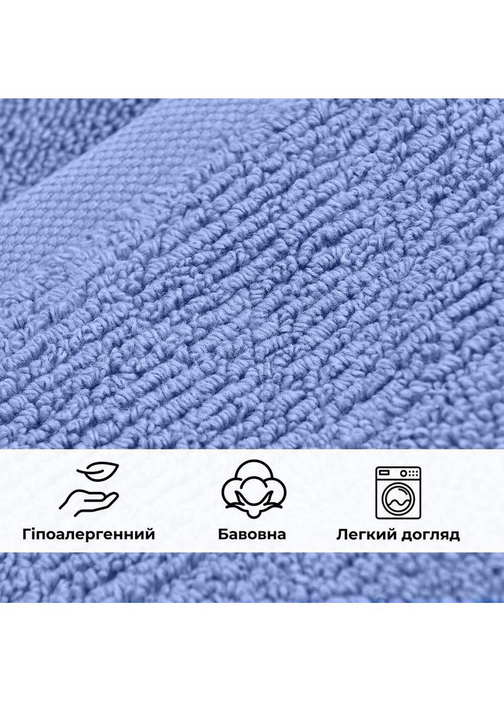 Полотенце махровое 100х150 см плотность 600 г/м2 банное для тела и сауны натуральный хлопок белый IDEIA белый