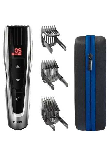Машинка для стрижки волос серии 9000 HC9420/15 серебристая Philips (382190158)
