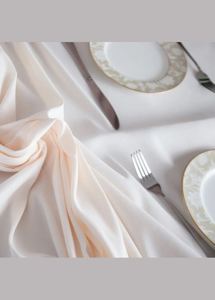 Скатертина водовідштовхувальна Aquastop Snowy С-04223-30314 120х150 см снігова ТЕП (364499194)