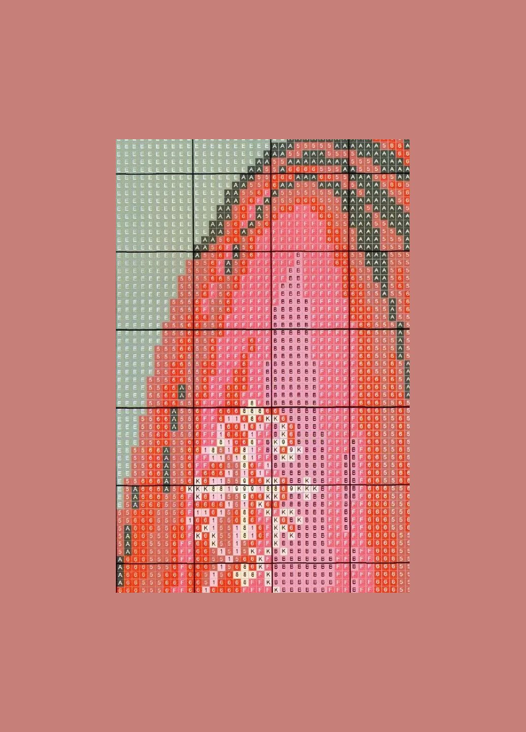 Набір для вишивання за нанесеною на канву схемою "Madonnaand-child 1". AIDA 14CT printed, 44*57 см Joy Sunday (313613469)