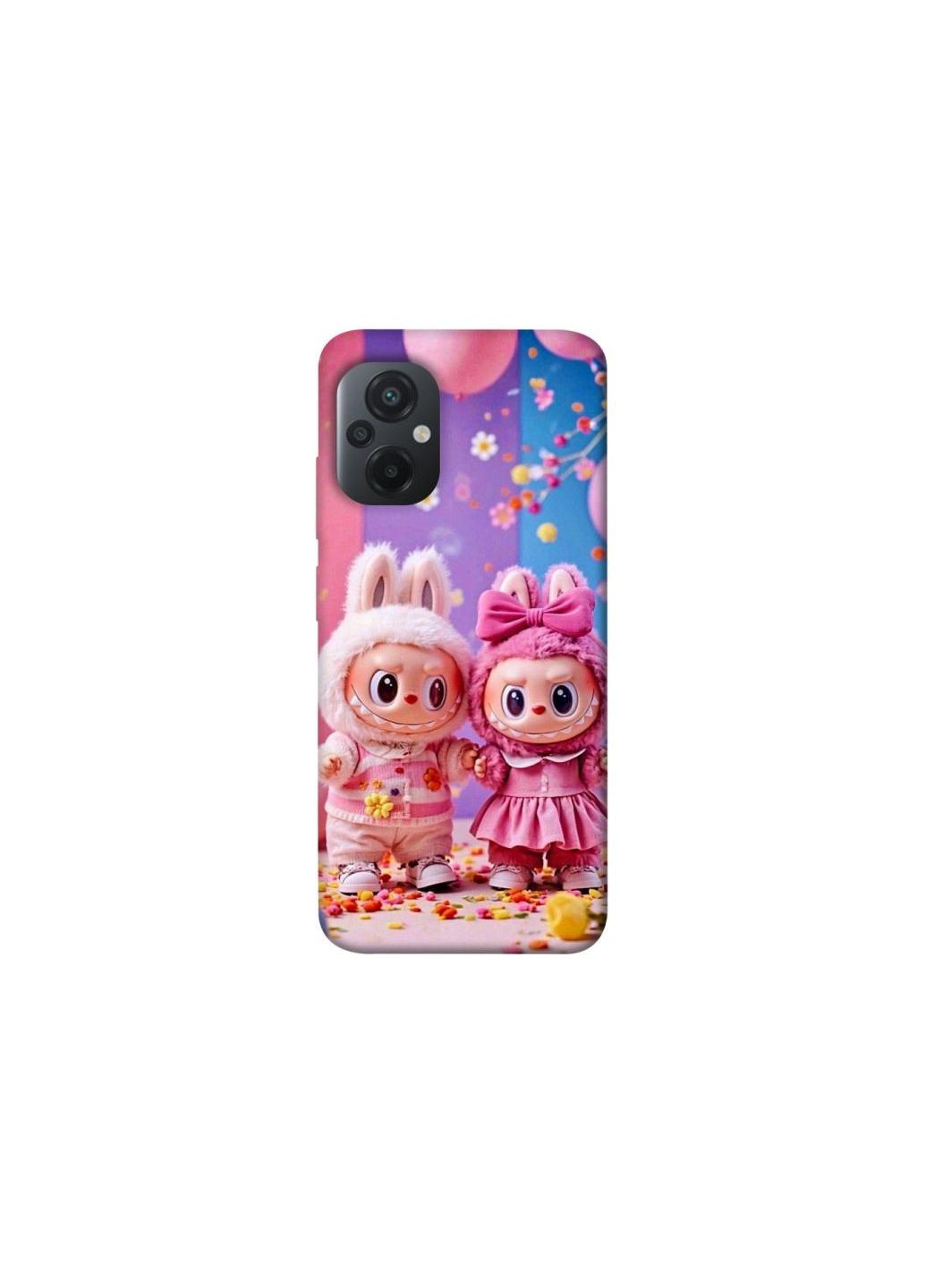 Чехол на Xiaomi Poco M5 Labubu twins ver.2 Frontalka (361997885)