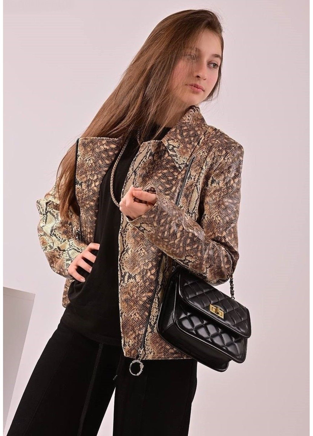 Бежева демісезонна куртка дитяча бежева No Brand