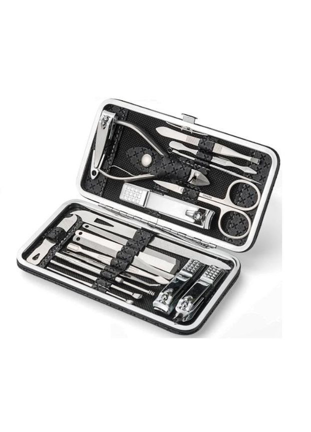 Манікюрний та педикюрний набір 19 в 1 у футлярі 19 предметів (код: M-19) Beauty Nail (324787714)