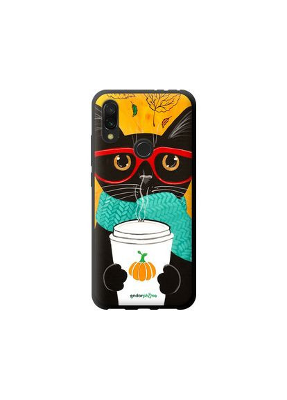Чехол на Xiaomi Redmi 7 Осенний кот "4026b-1669-2448" Endorphone (365811253)