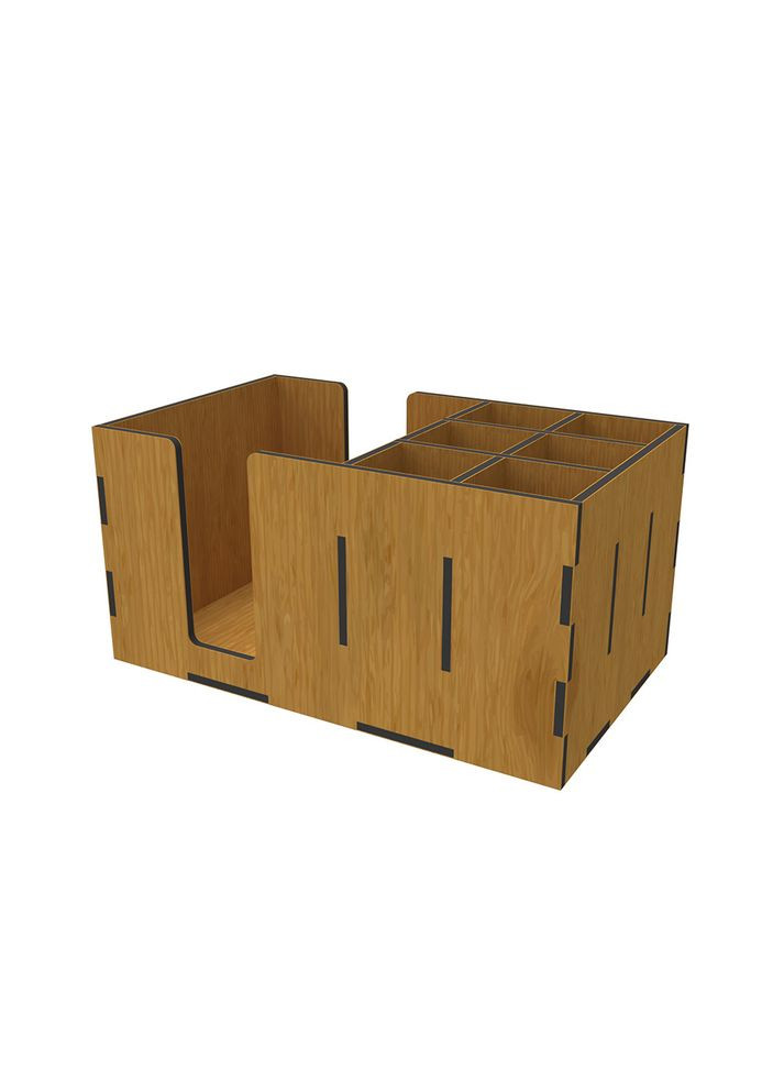 Органайзер деревянный дуб 240х145х120 мм Ekostar (367609588)
