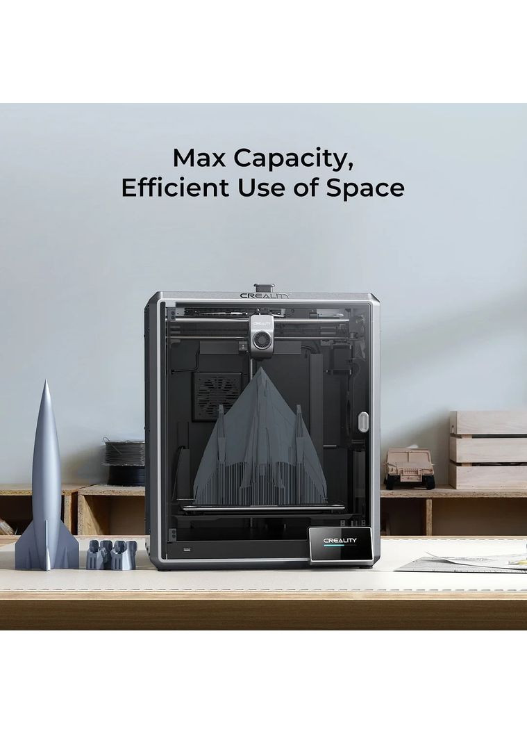 3D-принтер /модель 24год/ai lidar/камера/ Creality K1 MAX (370597262)