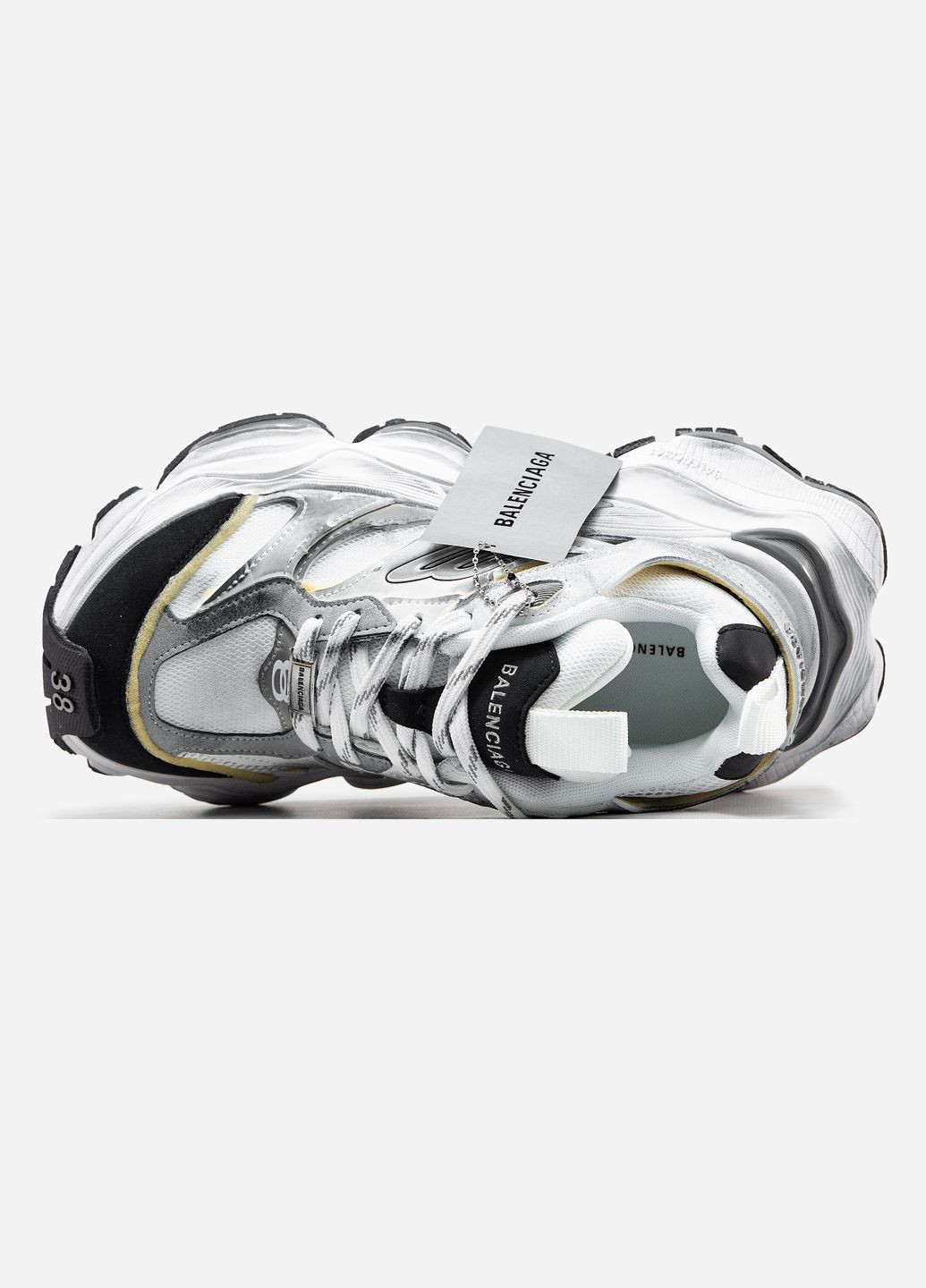 Кросівки жіночі Balenciaga Cargo grey white | Баленсіага Карго сірі білі No Brand сірі демісезони (315683582)