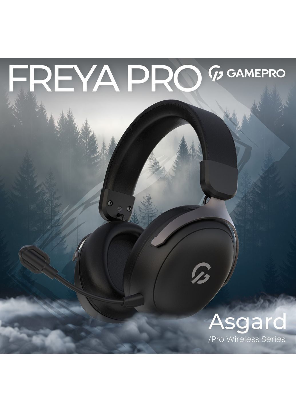 Гарнітура Asgard Freya Pro Black (HSW201B) GAMEPRO (364861994)