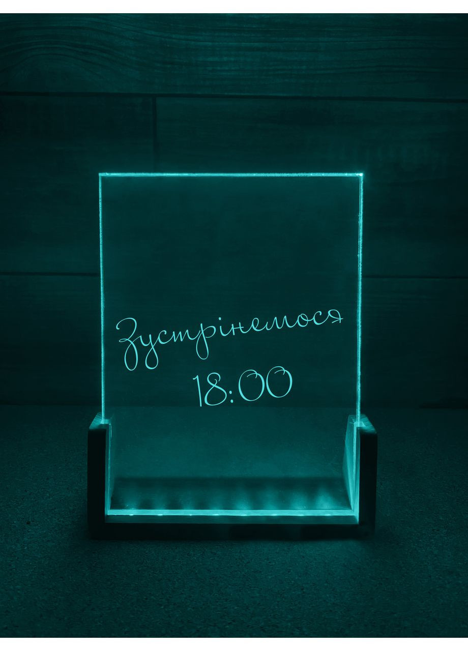 Стильный планер-ночник с белым маркером для рисования Creative (355406147)